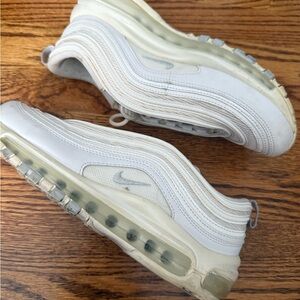 Nike Air Max 97 in White and Cream